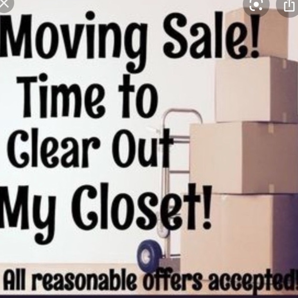MOVING OUT IN TWO WEEKS!!